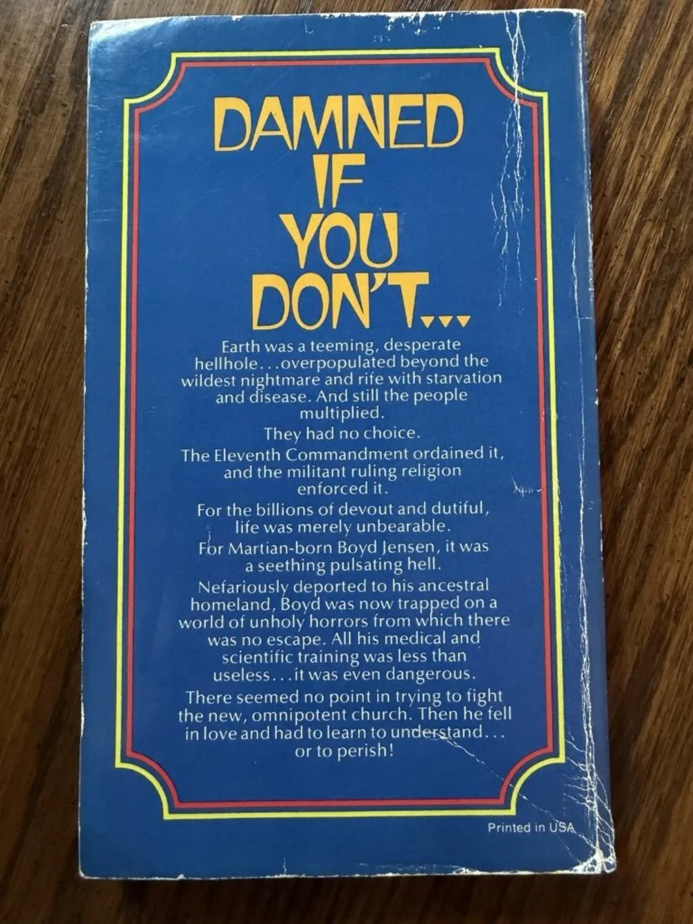 THE ELEVENTH COMMANDMENT by Lester Del Rey‎ 1976 Ballantine Paperback VTG